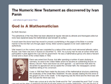 Tablet Screenshot of numericnewtestament.com